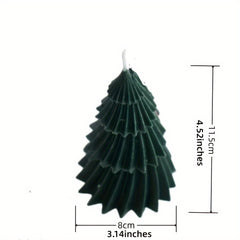 Green Christmas Tree Aromatherapy Candle - Soy Candles