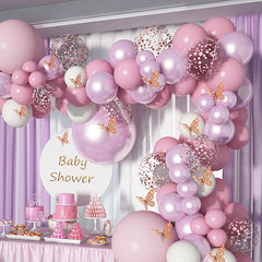 109pcs Metallic Party Scene Decoration Balloon Set Bachelorette Bridal Shower