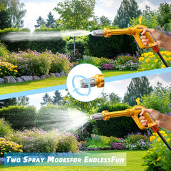 Kids Pressure Car Washer Toy Cleaning Set Role Play Gift