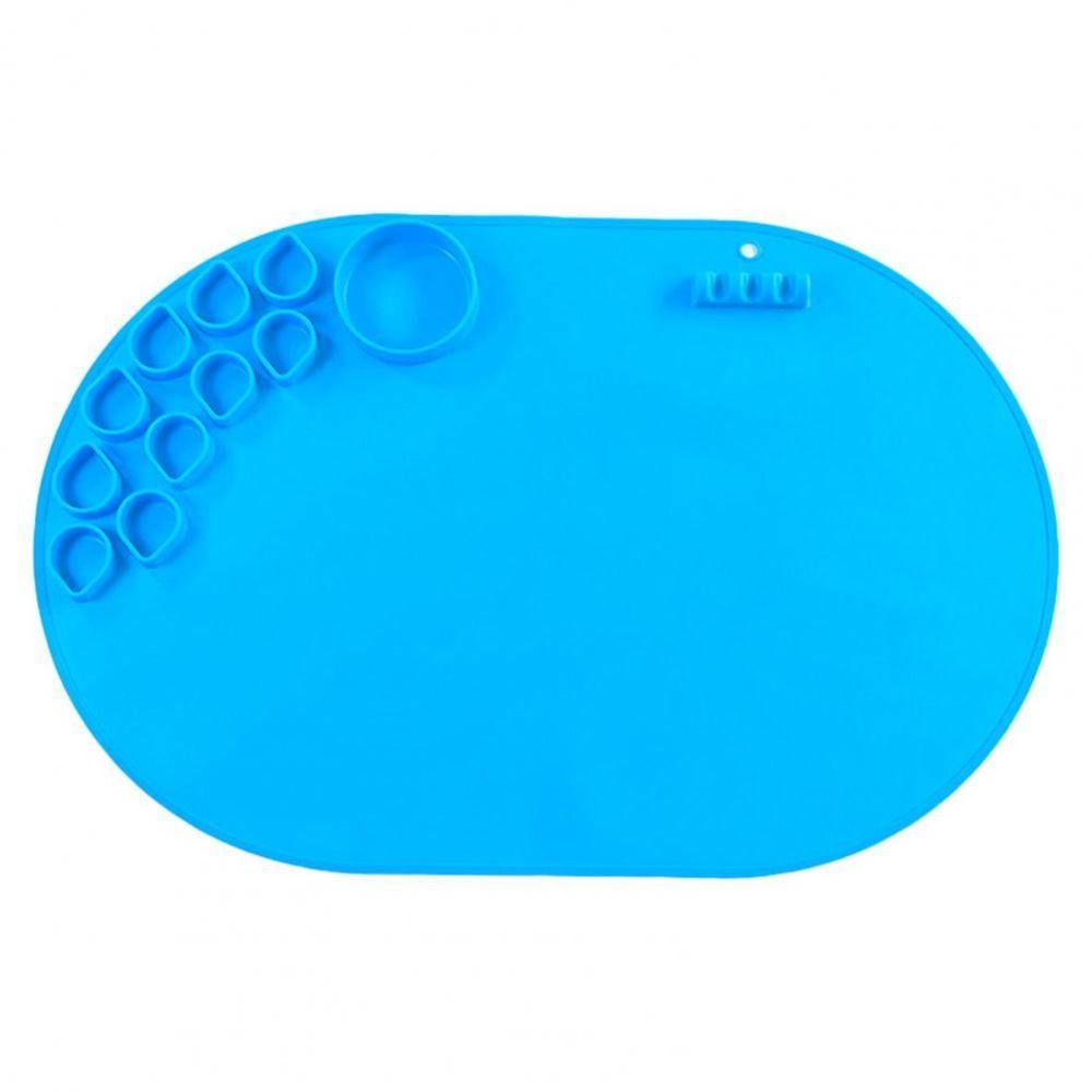 Silicone Drawing Mat Washable Painting Palette Foldable Art Painting Palette Mat