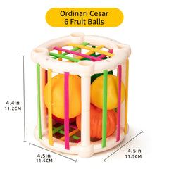 Fruit Puzzle Baby Sessel for Fine Motor Skills
