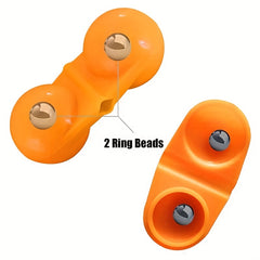 10pcs Luminous Double Ball Bells Fishing Line Alarm Bell