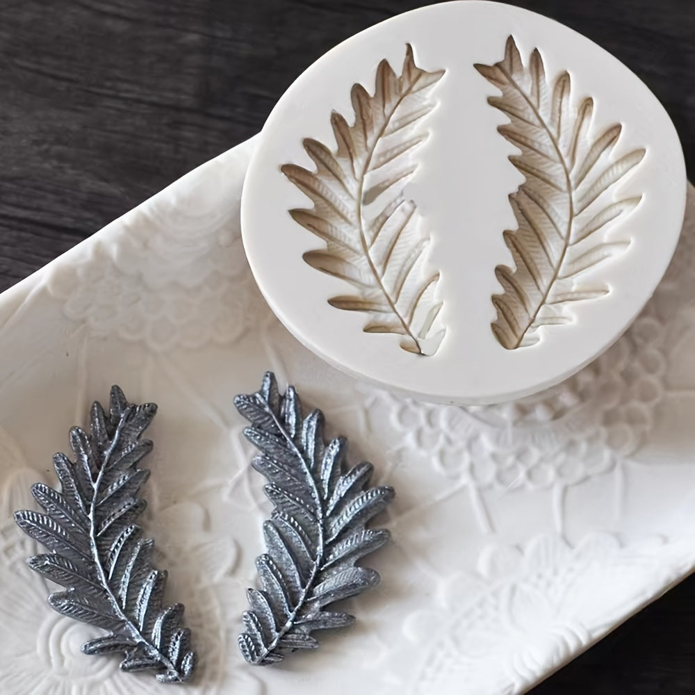 Wheat Ear Silicone Mold for Clay Crafts
