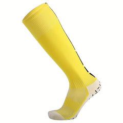Adult Cotton Knee Soccer Socks, Breathable Non-slip Sports Socks