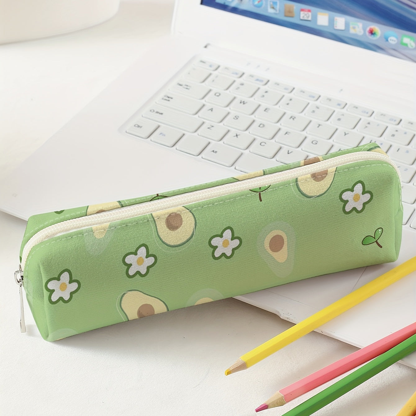 Large Capacity Pencil Case Zippered Pen Holder
