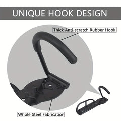 Garage Wall Bike Hooks Organizer - Vertical Storage Racks