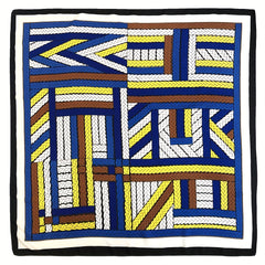 Polyester Bohemian Twill Square Scarf Bandana
