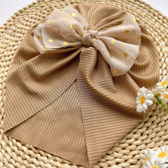 Baby Bow Headband Soft Hat for Infants Newborns