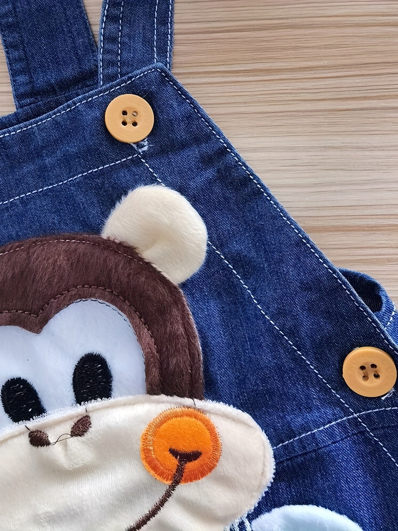Cute Monkey Overalls for Kids - Summer Fun