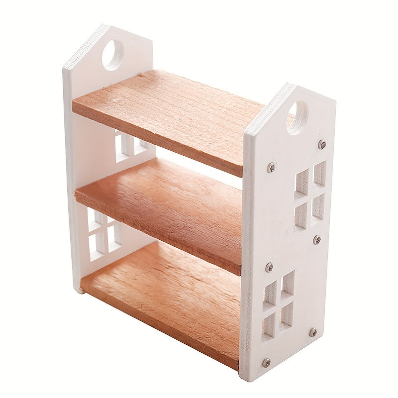 Doll House Storage Rack Bookshelf Halloween Christmas Gift