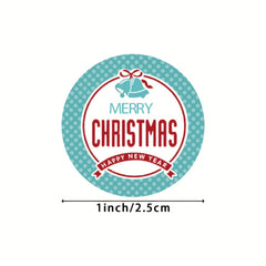 500pcs Christmas Snowman Reward Stickers Self-adhesive Toys Label