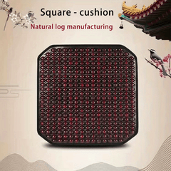 Car Wooden Bead Cushion Set - Breathable Waist Massage