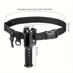 Fishing Waist Belt With Rod Holder Durable Fishing Belt