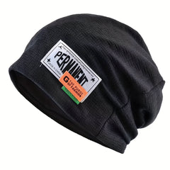 Slouchy Knit Beanie Hat Elastic Skull Cap Warm Lightweight Unisex