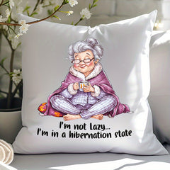 Fashionable Grandma Iron-On Decorative Stickers for DIY Projects