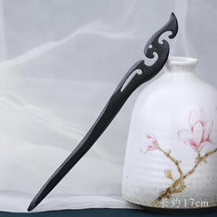 Sandalwood Hairpin Modern Daily Wooden Headdress
