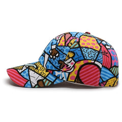 Graffiti Printed Cap for Style & Sun Protection
