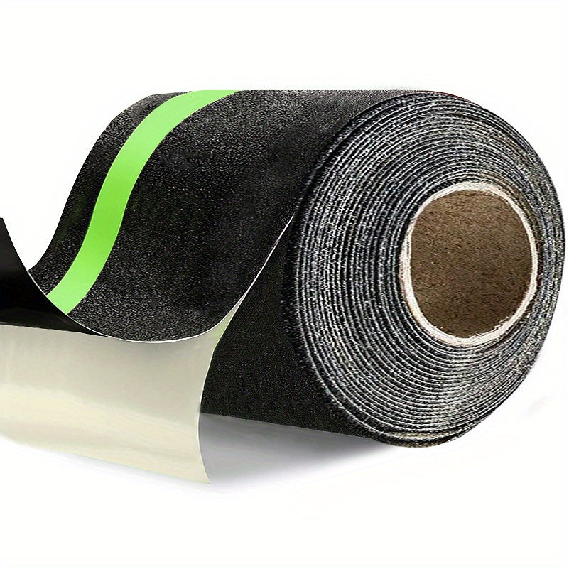 Heavy Duty Anti Slip Tape W/ Glow-In-Dark Stripe for Stairs 35ft