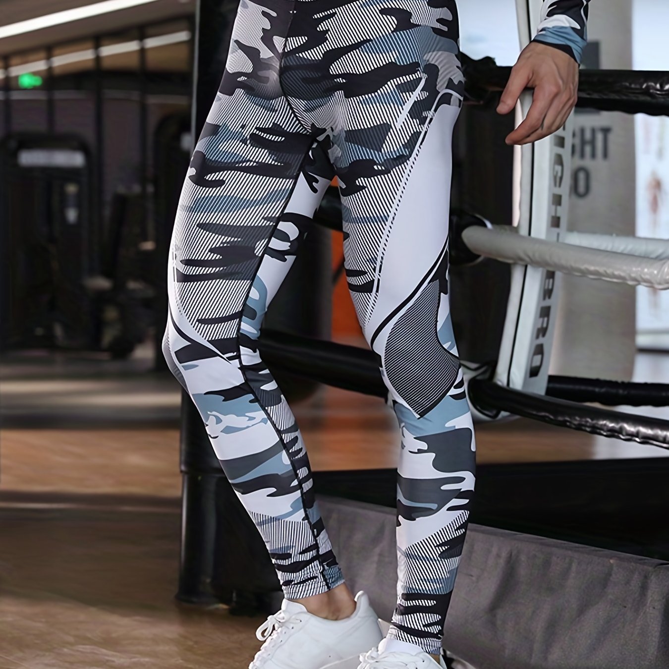 Men's Quick Drying Compression Leggings for Yoga Running