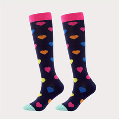 Compression Long Socks - Enhance Performance and Reduce Fatigue