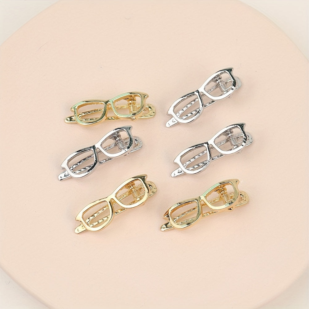 2pcs Sweet Glasses Hair Clip Funny Hair Accessories for Girls