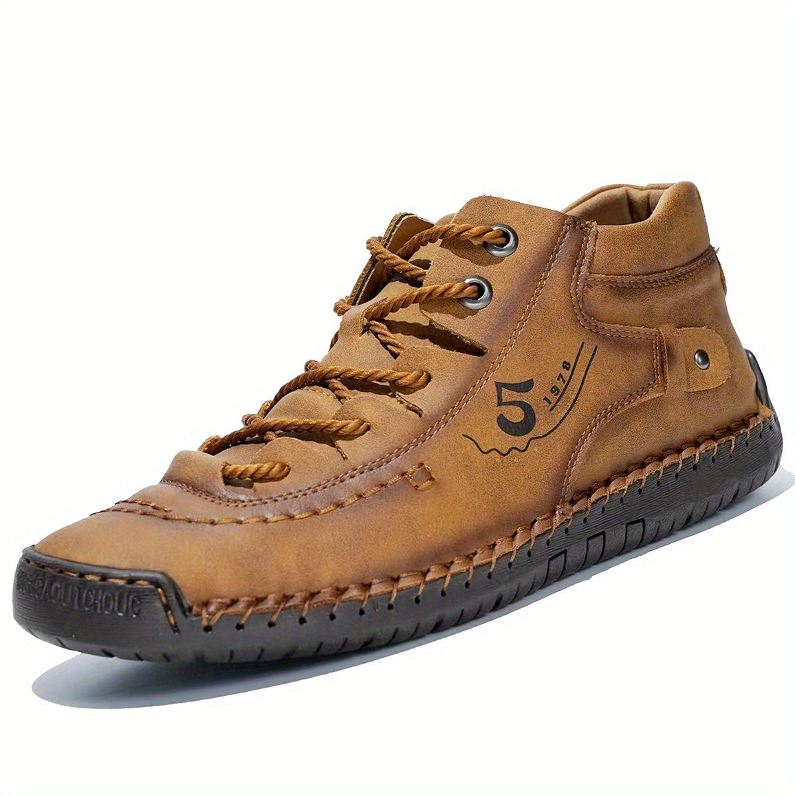 Men's Lace-up Ankle Boots Casual Shoes Sneakers