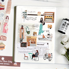 Creative Cartoon Stickers for Scrapbooking DIY Decoration