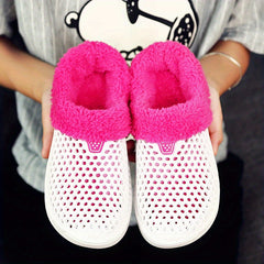 Women's Plush Lined Slip On Clogs - Cozy & Chic Shoes