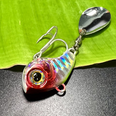 Rotating Metal VIB Fishing Lures With Sequins - 7g-24g