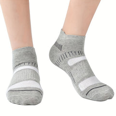 10Pairs Anti-Odor Sweat-Absorbing Breathable Low-Cut Socks