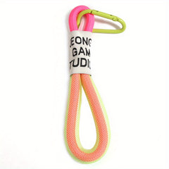 Y2K Fluorescent Bracelet Keychain Car Key Organizer