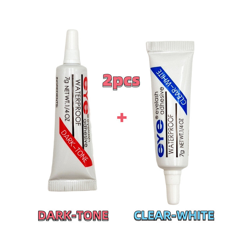 2pcs Quick Dry Eyelash Glue Waterproof Adhesive