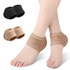 Gel Silicone Heel Protector Sleeve Plantar Fasciitis Support Feet Care