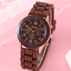 Student Silicone Watch & Heart Jewelry Set