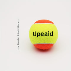 3pcs High Elastic Tennis Ball Durable Synthetic Rubber For Beginners Practice
