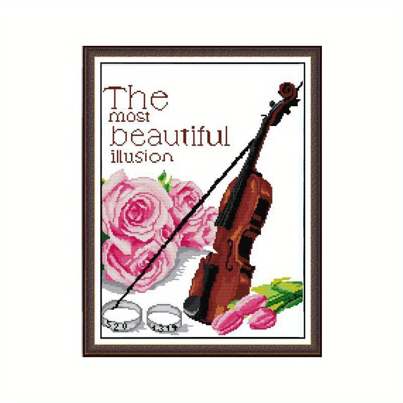 Embroidery Starter Kit Cross Stitch DIY Handwork Bedroom Decoration