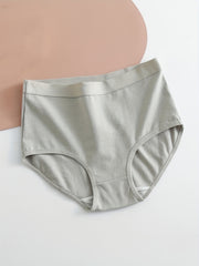 4pcs Comfy High Waist Briefs Women's Lingerie