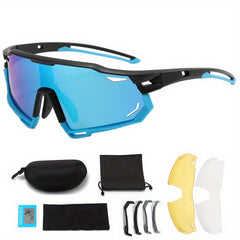 Men's Polarized Sports Sunglasses UV400 Protective Coating Glasses