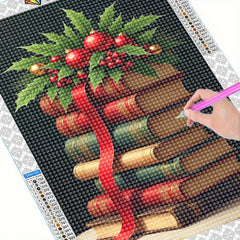 Christmas Diamond Art Painting Kit for Adults - Festive Craft Supplies