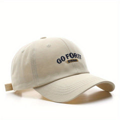 Embroidered Baseball Hat Adjustable Outdoor Sun Hat