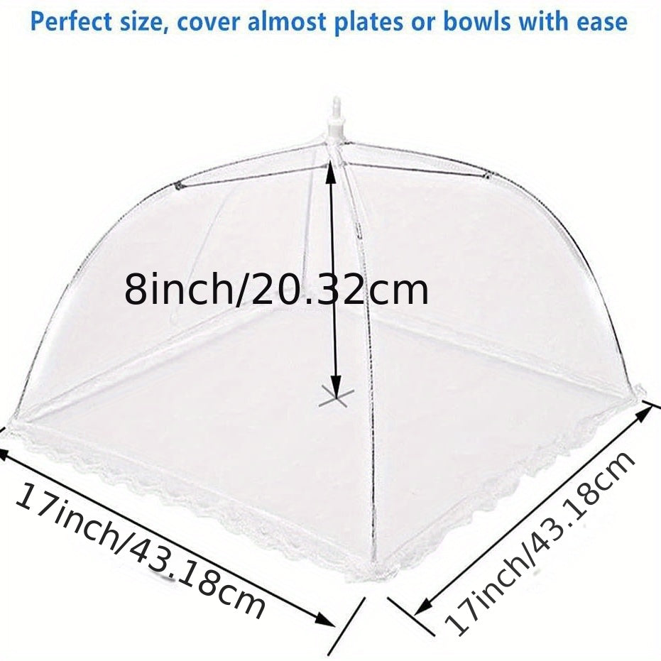 Collapsible Mesh Food Covers Outdoor Food Cover For Picnics BBQ Camping Travel