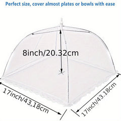 Collapsible Mesh Food Covers Outdoor Food Cover For Picnics BBQ Camping Travel