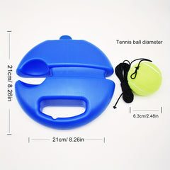 Portable Rebound Tennis Trainer with Ball Base & Ball