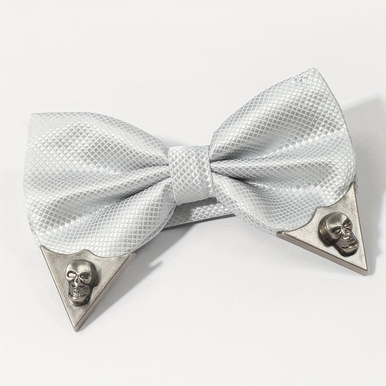 Men's Skull Bow Tie Collar Accessories Hip Hop Punk Bow Tie Charm