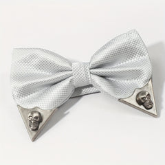 Men's Skull Bow Tie Collar Accessories Hip Hop Punk Bow Tie Charm
