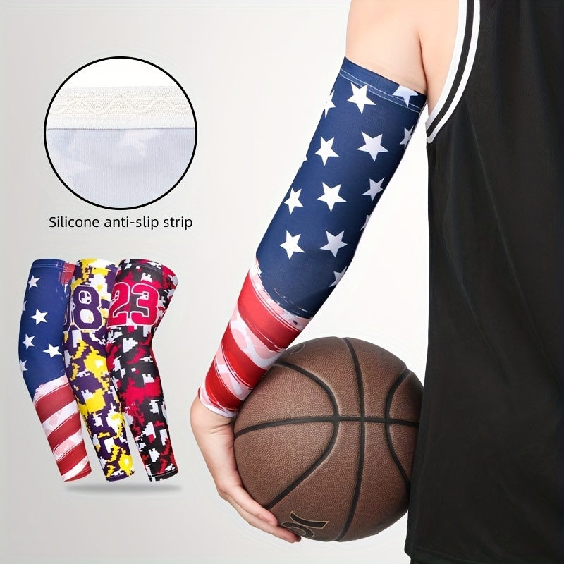 High Performance Compression Arm Sleeves for Sports - Youth & Adult Sizes