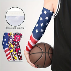 High Performance Compression Arm Sleeves for Sports - Youth & Adult Sizes