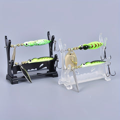 Plastic Bait Display Rack for Fishing Gear Essentials
