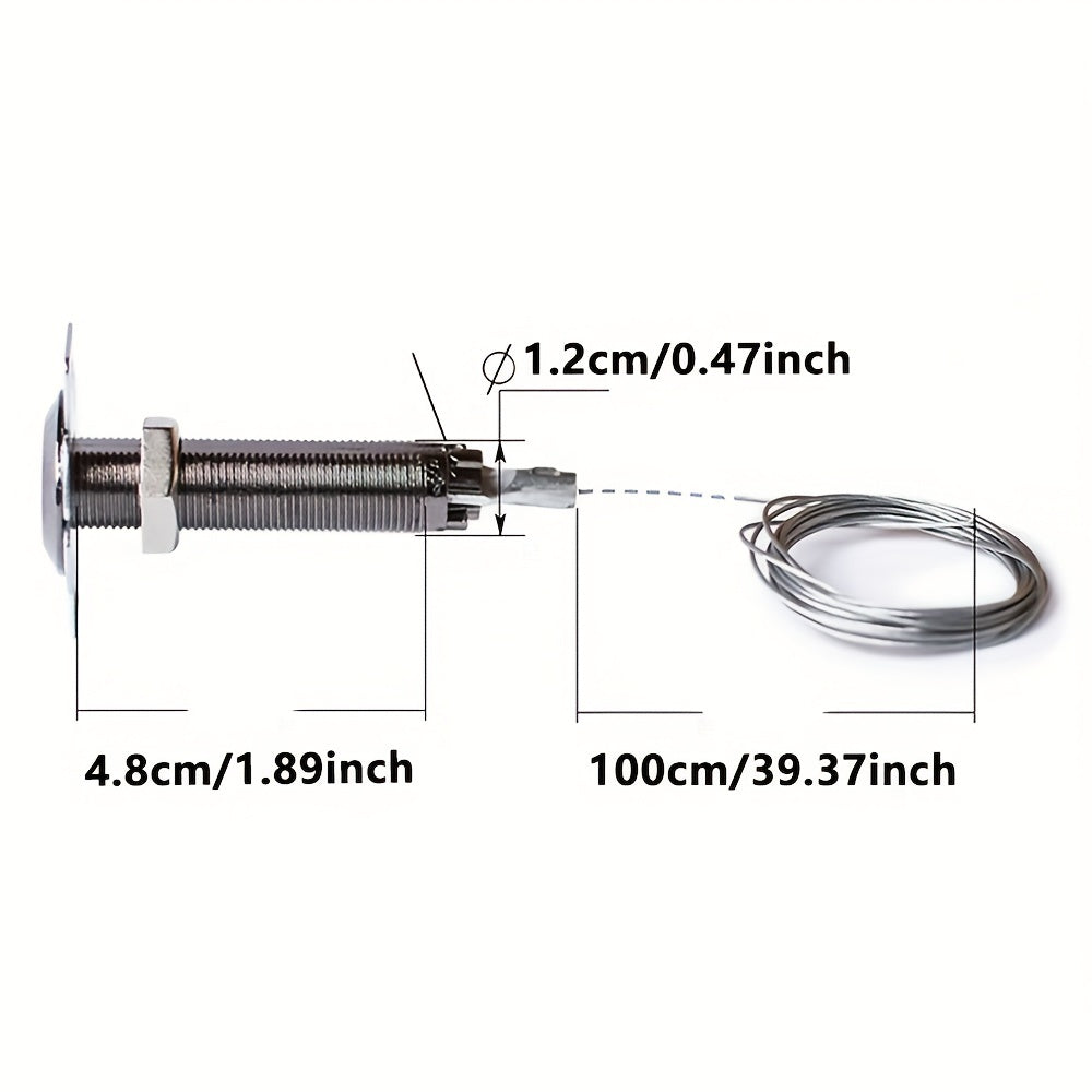 Garage Door Opener Release Lock 10-45MM Door Panels