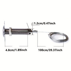 Garage Door Opener Release Lock 10-45MM Door Panels